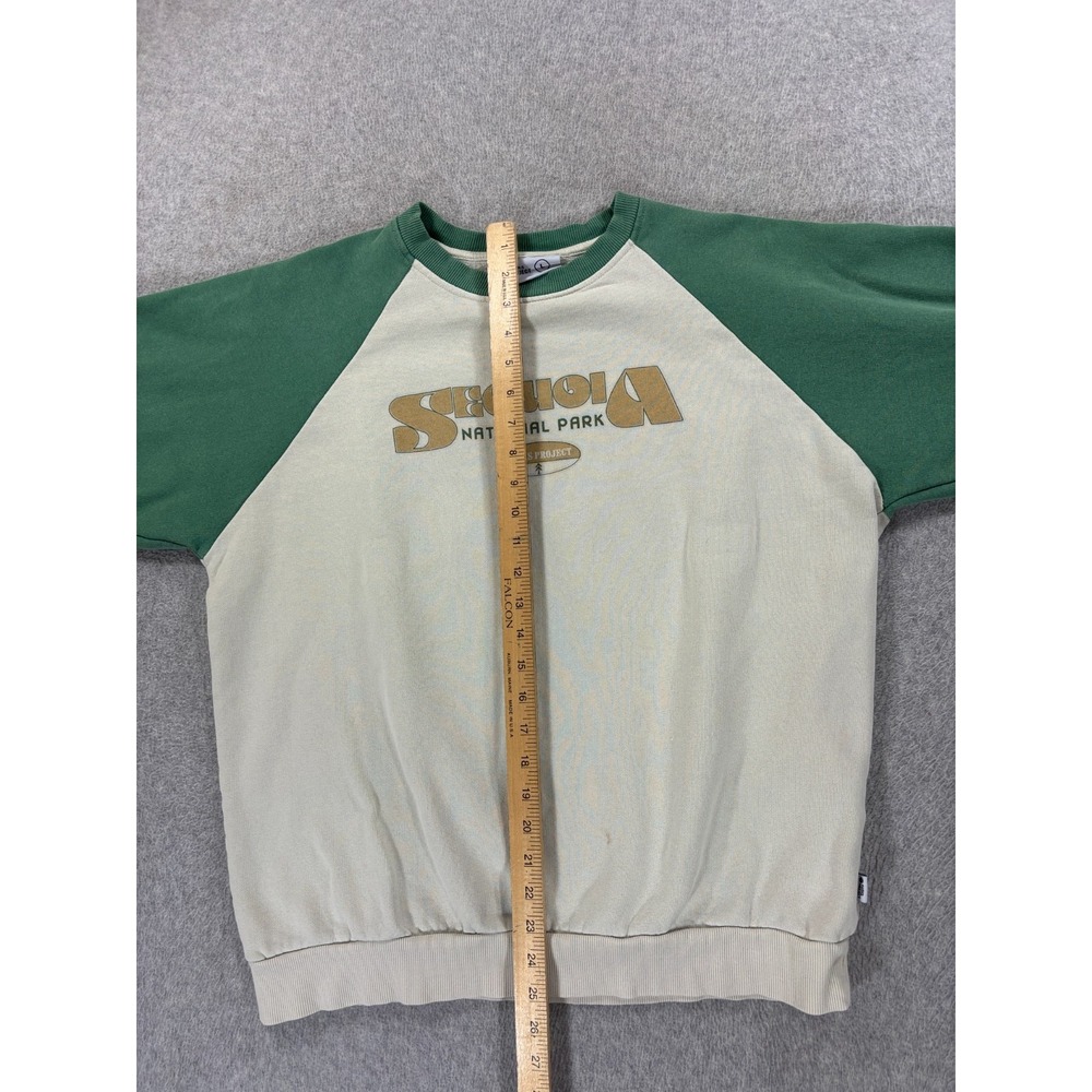 Sequoia National Park 2 Tone Crew National Park Sweatshirt (Men's Large) - Picture 10 of 14